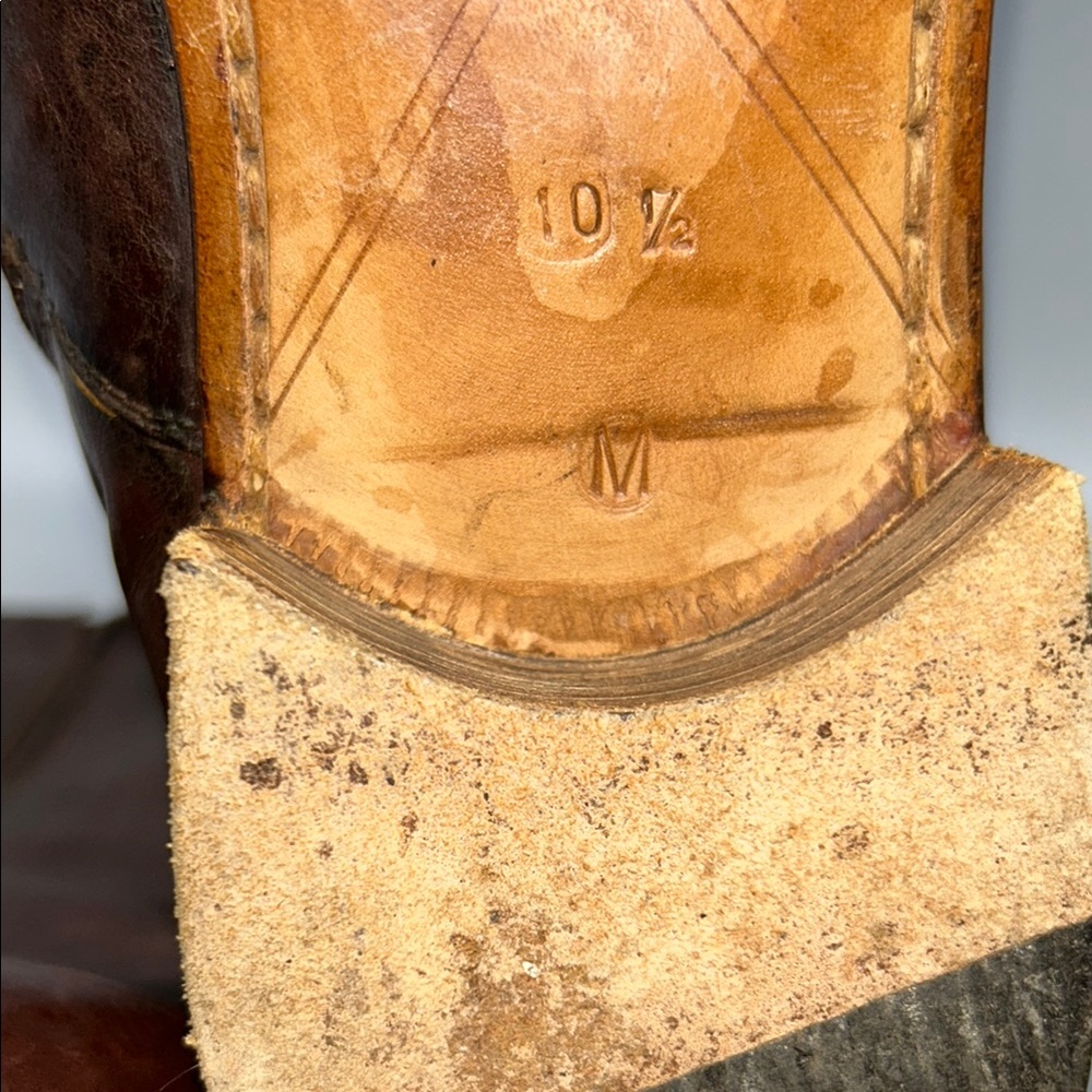 Church’s side zip Brown Leather Boots Made in Italy - Picture 11 of 15
